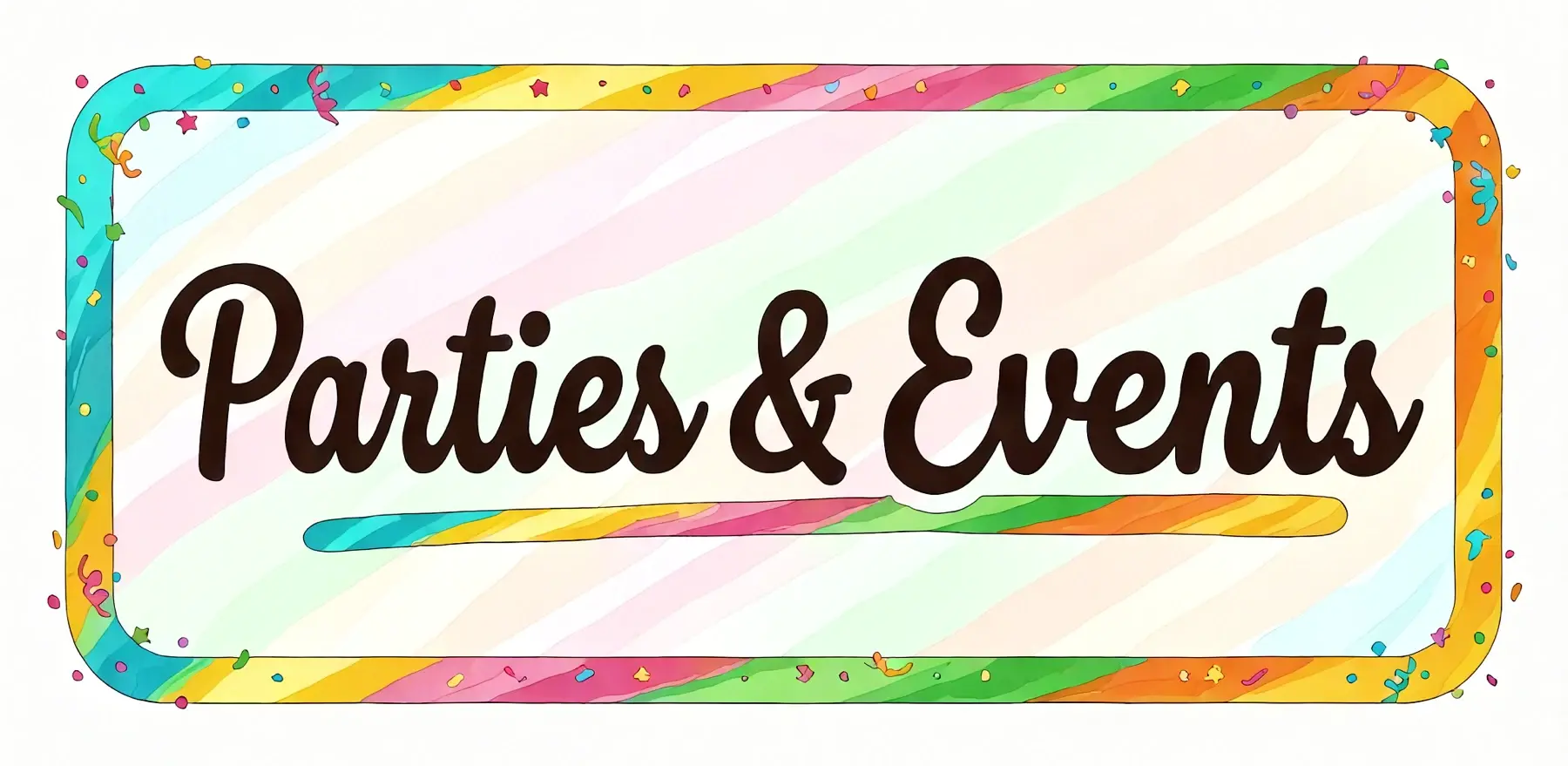 Parties and events